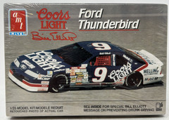 NEW AMT Model Kit – NASCAR #9 Coors Light Bill Elliott Thunderbird #6740 – NOS!