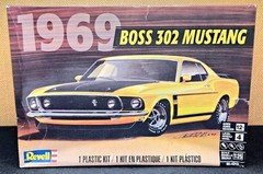 Revell 1969 Boss 302 Mustang Model Kit 1:25 Muscle Car 85-4313 Unbuilt Open Box