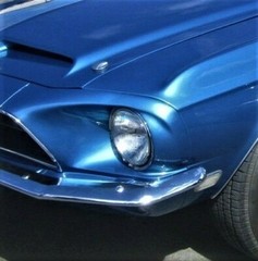 Ford Mustang GT Classic Vintage Built Metal Model Concept Hot Rod Race Promo Car