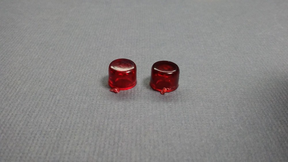 1/25 Model Car/Truck – Pair of Police/Emergency Vehicle Roof Lights – Red, Amber