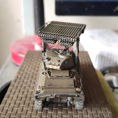 1/72 Us M4 Sherman Calliope Tank Finished Model Painted Resin Model