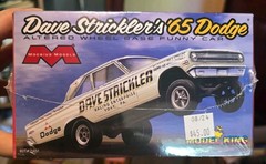 Moebius Models Dave Strickler ’65 Dodge Funny Car 1:25 Plastic Model Kit 2451