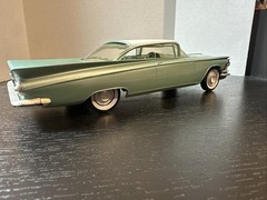 1959 BUICK Invicta hardtop in authentic factory Silver Burch/Arctic White colors