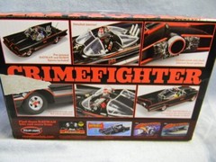 1/25 SCALE POLAR LIGHTS 1966 TV SHOW BATMOBILE SNAP-TOGETHER BLACK MODEL KIT-MIB