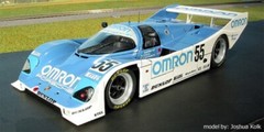 #17 or #55 OMRON Porsche 956 962 1/24th – 1/25th Scale Waterslide Decals