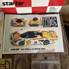 Starter Le Mans 1994 Porsche 962 Shell Resin Kit 1:43 Made In France Dauer