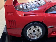 FERRARI F40 POCHER RIVAROSSI 1/8 Scale Die Cast Model Built