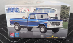 AMT #21700P MODEL KING FORD PICK UP 4X4, 1/25, Rare Kit Complete!! NIB