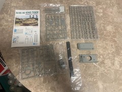 1/72 Dragon King Tiger Porsche Turret, item # 7231, bagged kit!!!