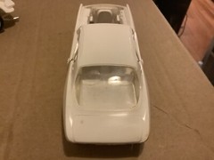 1 25 scale model parts Avanti Partially Built Body Chassis Engine No Box