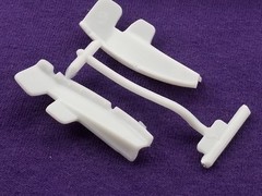 1940 Willys FRONT INNER FENDERS for AMT 1:25 Model Kit 40