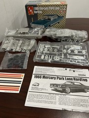 AMT 1966 Mercury Park Lane Hardtop 1/25 Scale Kit #38436 Factory Bagged Parts