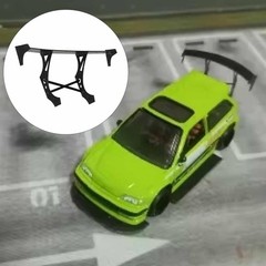 1/64 Metal Car Tail Wing Lightweight Upgrade Model Car Repair Accessories
