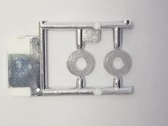 1969 Dodge Charger FRONT DISK BRAKE ROTORS for Revell 1:25 Model Kit 69