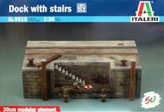 Italeri 1/35 5615 Dock with Stairs (WWII Military Diorama)