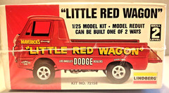 LINDBERG “LITTLE RED WAGON” SIGNED BILL GOLDEN 1/25 MODEL NEW FACTORY SEALED!