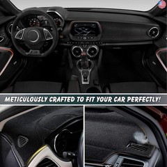 Non-Slip Dash Cover Dashboard Cover Mat Custom Fit Center Console Cover