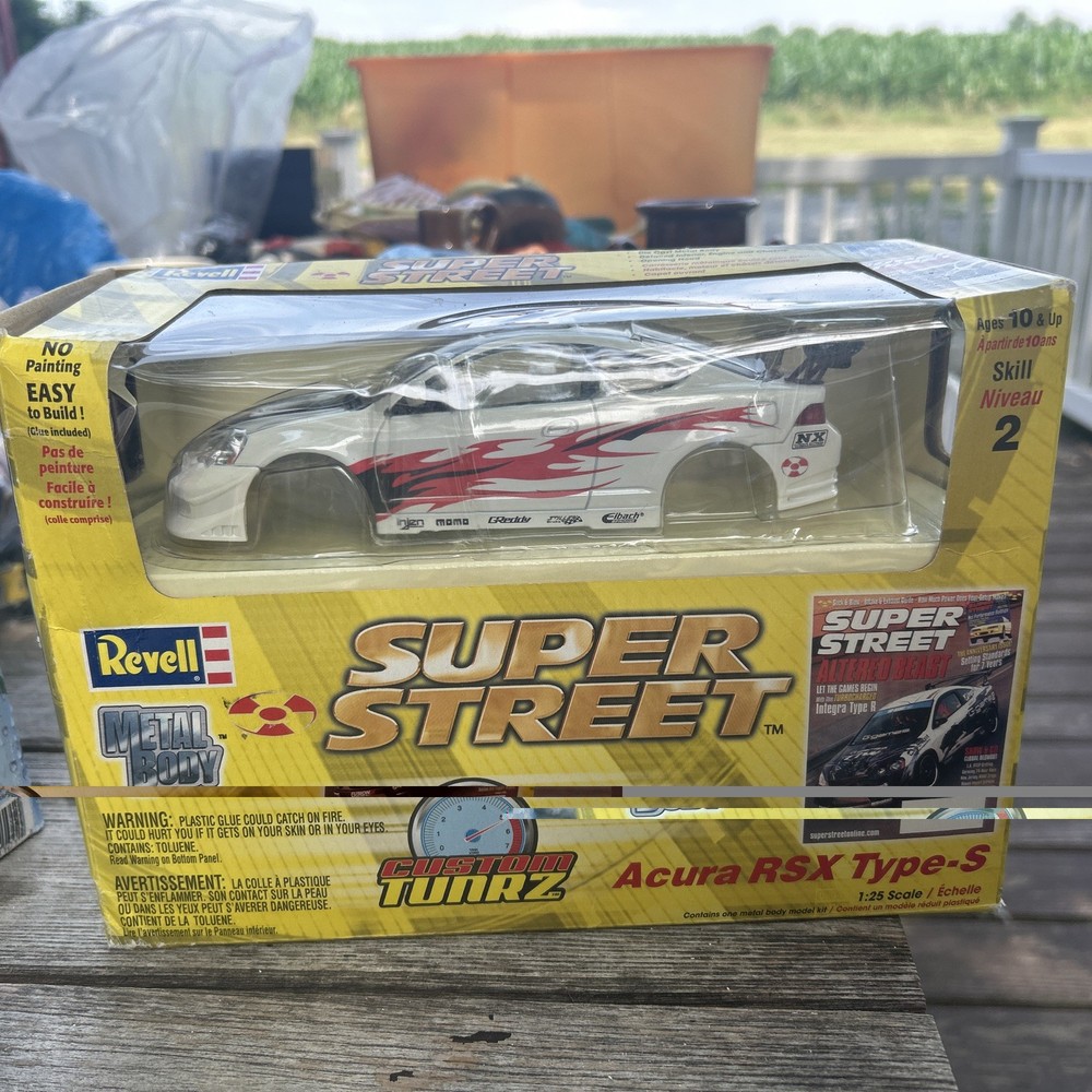 Super Street Acura RSX Type S Revell 1:25 Model Kit 85-1547 New Sealed