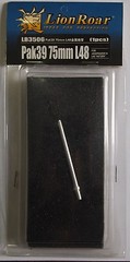 Lionroar PE 1/35 Pak39 75mm L48 Metal Barrel(1pcs) Photo-Etched LB3506