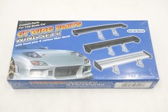 Aoshima 1/24 GT Wing Parts Set II w/Hood Pins and Carbon Fiber Decal