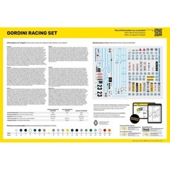 Heller #50328 1/24 Gordini Racing Set