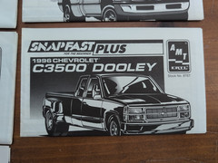 7 Instructions Manual. Vette, C3500 & Ram Dually, GTO, 300, RoadRunner, 34 Ford.