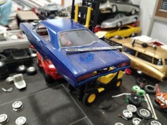 1970 Dodge Coronet Super Bee 1/25 MPc Body And Glass
