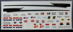 AMT/ERTL | No. 6556 | 1:25 1972 Chevrolet Nova SS Decals