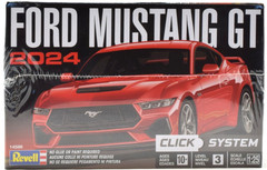 Revell 2024 Ford Mustang GT – Click System 1/25 Plastic Model Car Kit 14586