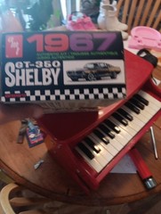 1967 FORD MUSTANG SHELBY GT350 1/25 SCALE AMT AMT834 M