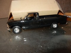 amt ertl promo 1990 CHEVROLET SILVERADO C1500 IN BLACK CHEVROLET TRUCK