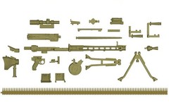 TomyTec Little Armory 1/12 MACHINE GUN MG3KWS LA064 Rifle Model Kit