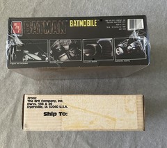 AMT ERTL 1989 BATMAN Movie Batmobile & Mail Away Cocoon Armored Shield