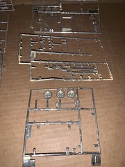 Vintage Junkyard Lot Of Plastic Model Car Chrome Parts And Pieces (Lot 1160A)