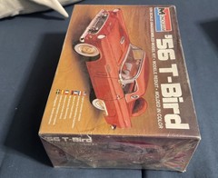 MONOGRAM 1956 FORD T-BIRD 1/24 Scale Kit #2289 Molded In Red -Factory Sealed NIB