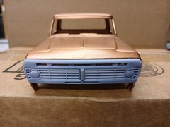 AMT Super Stones ’78 F-150 Sealed Kit W/Ford F-Series Grille Set 3D Resin 1/25