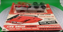 1964 Corvette Stingray Palmer Plastics Snap Together Battery-operated MISP