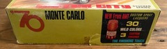 Vintage AMT 1/25 Scale 1970 Monte Carlo Motor City Stocker Series Model Built