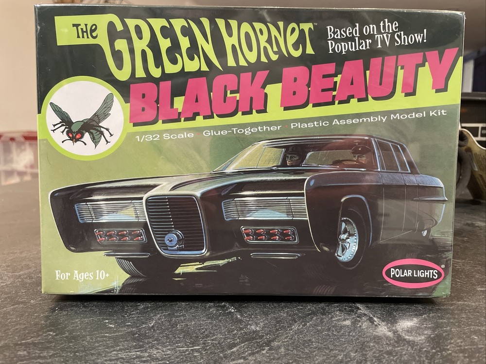 POLAR LIGHTS GREEN HORNET BLACK BEAUTY PLASTIC MODEL KIT 1:32 SCALE PLL994 NEW