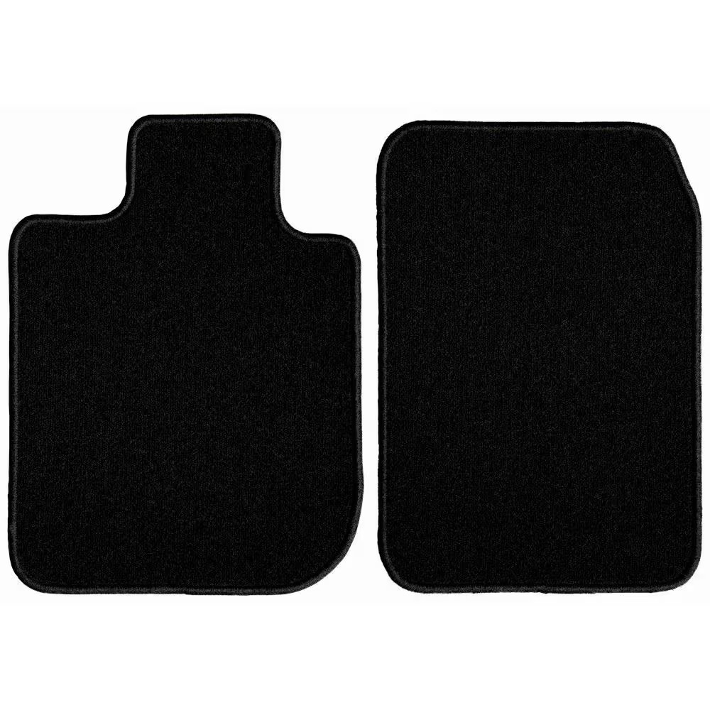 Ford F-150 2-Door/Regular Cab Black Classic Carpet Car Mats/Floor Mats, Custom F