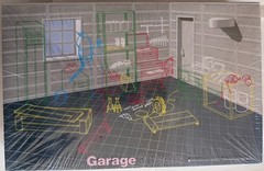 Fujimi 1/24 Garage Tools Model Kit NOS 1987 Japan Diorama Set Sealed