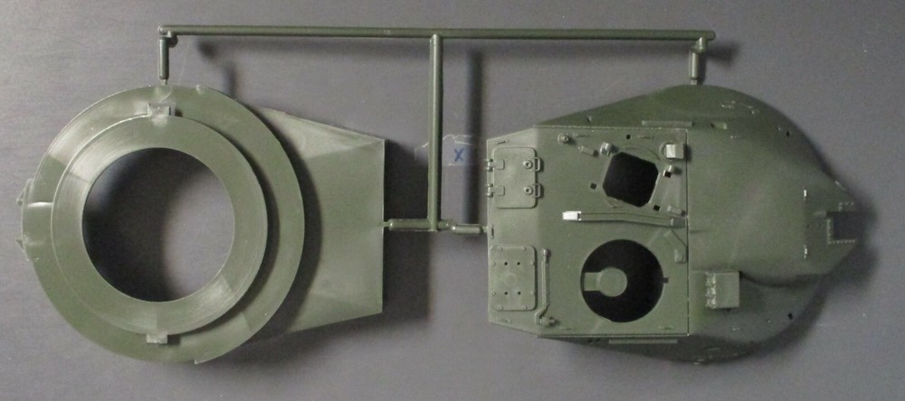 Tamiya 1/35th Scale Chieftain Mk. 5 – Turret Shell from Kit No. 35068