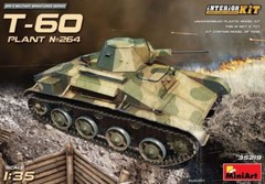 MiniArt 1/35 35219 WWII Soviet T-60 (Plant No.264, Stalingrad, Interior Kit)