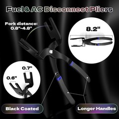 Kje 26Pcs Master Quick Fuel Line Disconnect Tool Set Gm Fuel Line Disconnect