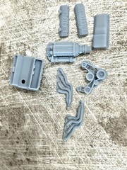 Resin “Buick Supercharged” Big Block Engine for scale model cars, 1/24 1/25
