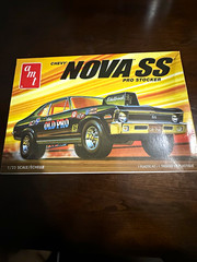 AMT Chevy Nova SS Pro Stocker 1:25 Scale Plastic Car Model Kit A1142M-200