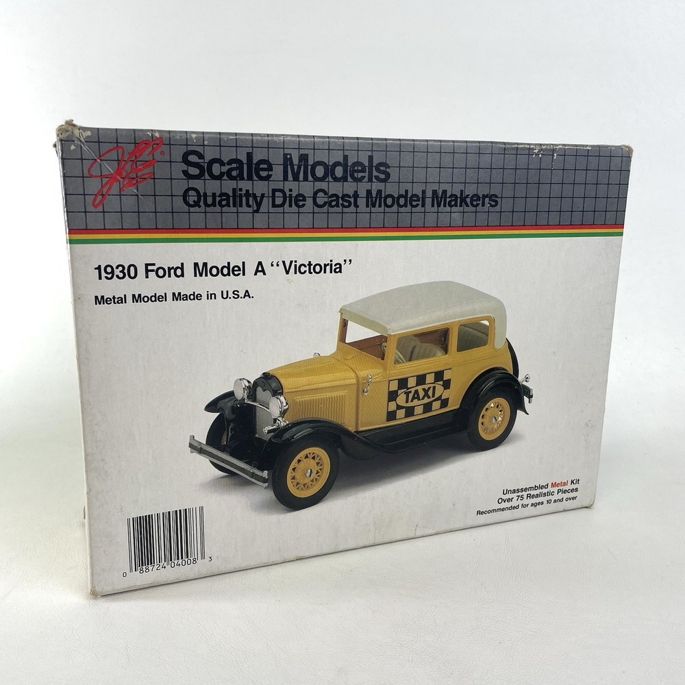JLE 1930 Ford Model A Victoria Scale Models 1:20 Diecast Model Kit #4008 NEW