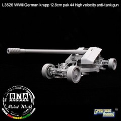 Great Wall Hobby 1/35 WW2 German Krupp 12.8cm Pak 44 High Velocity Anti-tank Gun