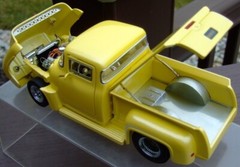 Ford Pickup Truck Race Wagon1Vintage24Hot Rat Rod Custom Built Metal Model Car