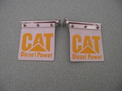 YELLOW CAT DIESEL TAMIYA 1/14 SCALE MUD POWER VINYL DIE CUT DECALS 1:14